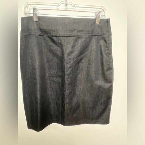 WRAPPER A LINE SKIRT W/FRONT LACE UP. BLACK. SIZE 11 - Picture 8 of 8